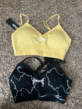 Lot of 2 sports bras Civil Regime size small